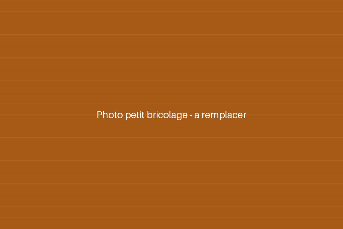 Outils de bricolage pour petits travaux à Aix-en-Provence